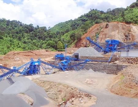 馬來(lái)西亞:300th建筑用骨料生產(chǎn)線